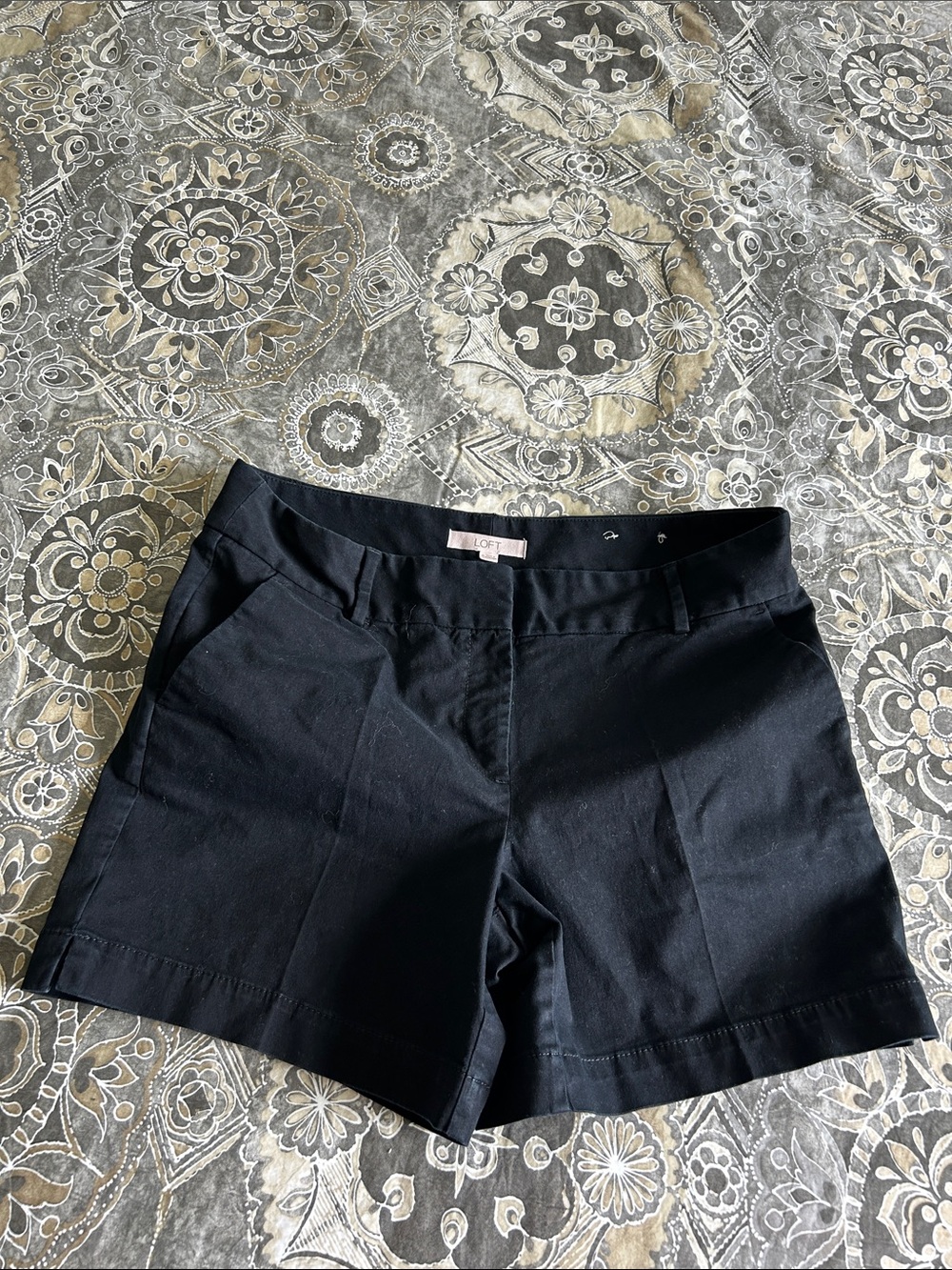 LOFT Black Tailored Women's Dress Shorts
